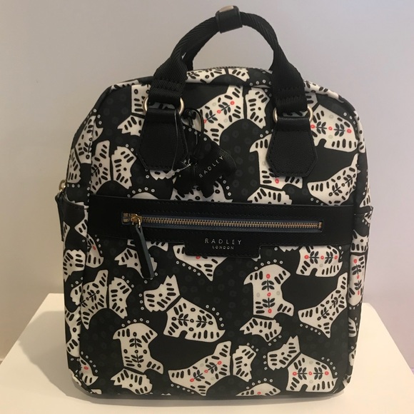 radley folk dog backpack
